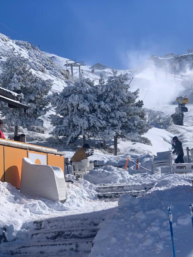 Fantastic Brand New Appartment In Best Location Just Few Steps From The Ski Slope! Private Parking Sierra Nevada Exteriör bild